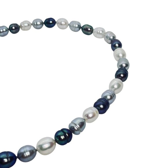 Honora Multi Colored Graduated Cultured Freshwater Pearl Necklace 20" (6032-1-2) - Picture 10 of 10